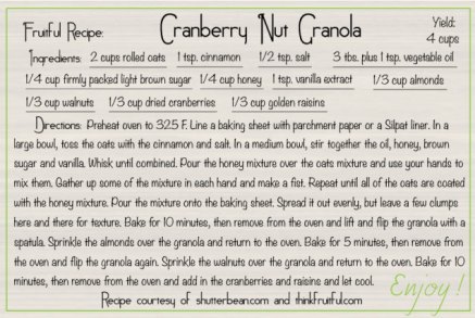 cranberry-almond-granola