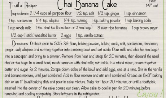 chai-banana-cake