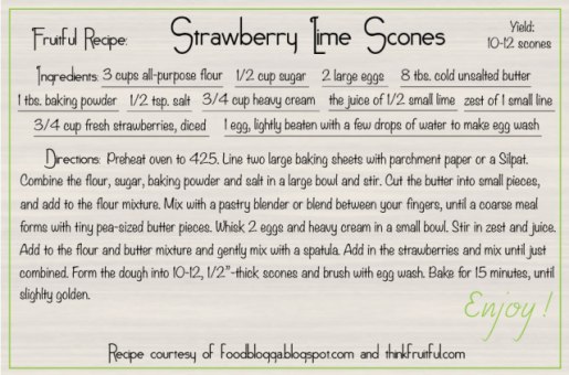 strawberry-lime-scones