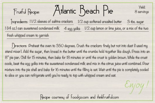 Atlantic Beach Pie Recipe